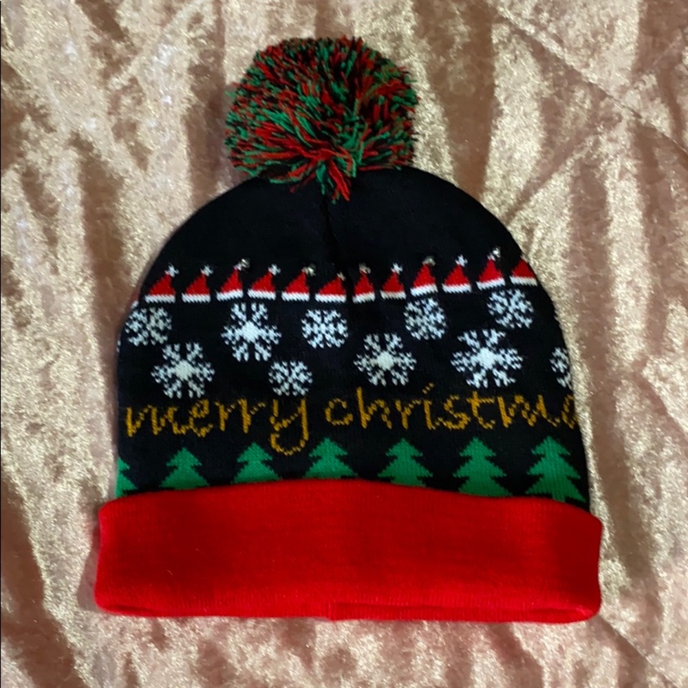 Christmas light up hat